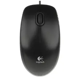 Ratón Óptico Usb Negro (Oem) Logitech B100