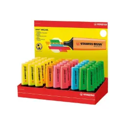 Marcador Stabilo Boss Fluorescente 70 Expositor 45 Unidades