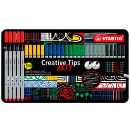 Rotulador Stabilo Creative Tips Arty Lineclassic Estuche 30 Rotuladores