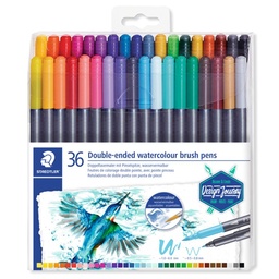 Rotulador Staedtler Estuche 36  Doble Punta Acuarelable