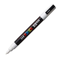 Rotulador Posca Pc-3m Blanco