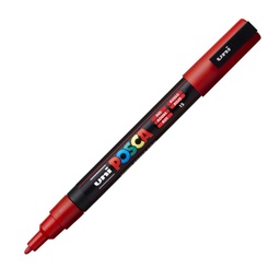 Rotulador Posca Pc-3m Rojo