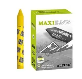 [703129] CERAS MAXIDACS 12UDS AMARILLO CLARO