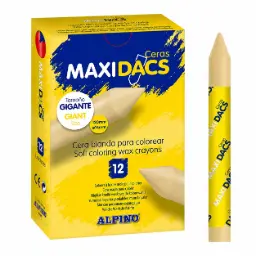 Ceras Maxidacs Beige 12uds