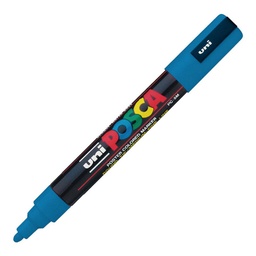 Rotulador Posca Pc-5m Azul Claro