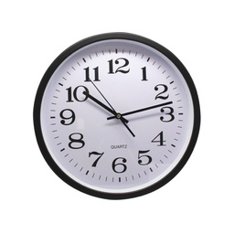 Reloj De Pared 35cm Negro