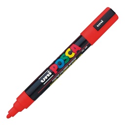 Rotulador Posca Pc-5m Rojo