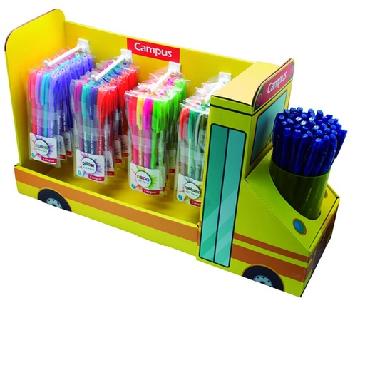 [081334] BOLIGRAFO CAMPUS TRIGEL 40+50 EXPOSITOR