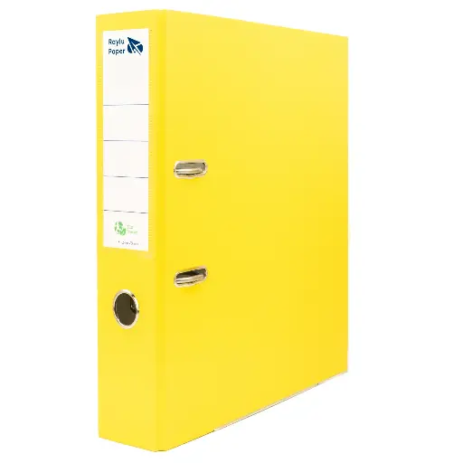 [180375] ARCHIVADOR RADO RAYLU A4 LOMO ESTRECHO 50MM PP AMARILLO