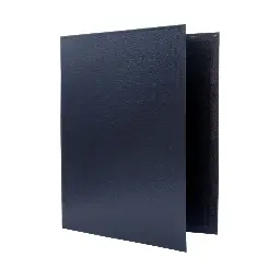 Carpeta Raylu Paper Folio 2 Anillas 25 Mm Negro Cartón Forrado Pp