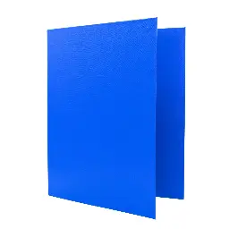 Carpeta Raylu Paper Folio 4 Anillas 25mm Azul Cartón Forrado Pp
