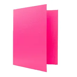 Carpeta Raylu Paper Folio 4 Anillas 25mm Fucsia Pastel Cartón Forrado Pp