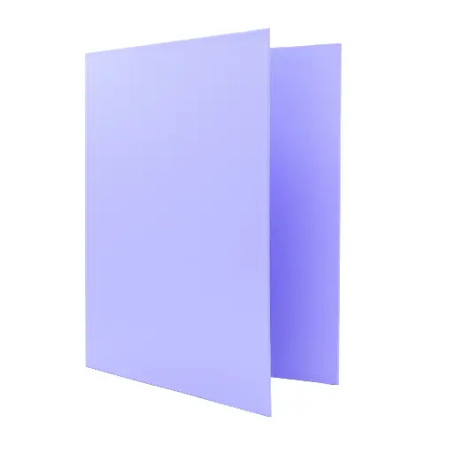 [181158] CARPETA RAYLU PAPER FOLIO 4 ANILLAS 25MM VIOLETA PASTEL CARTÓN FORRADO PP 