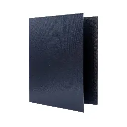 Carpeta Raylu Paper Folio 4 Anillas 40mm Negro Cartón Forrado Pp