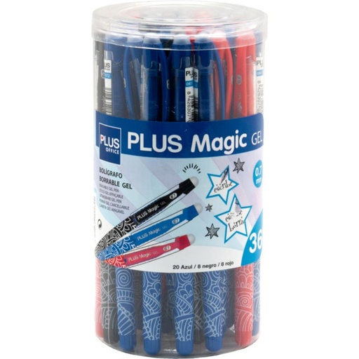 [081171] BOLIGRAFO PLUS MAGIC GEL SURTIDOS