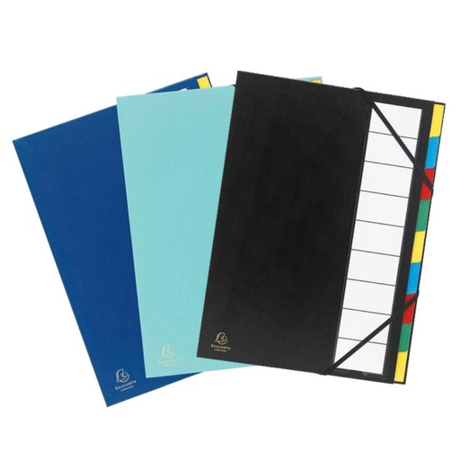 [180926] CARPETA CLASIFICADORA A4 ACORDEÓN 9 COMPARTIMENTOS