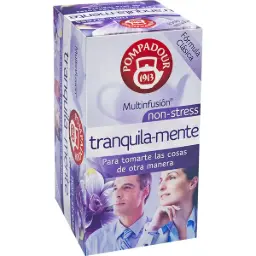Tranquila-Mente Multinfusión Pompadour 20 Bolsitas