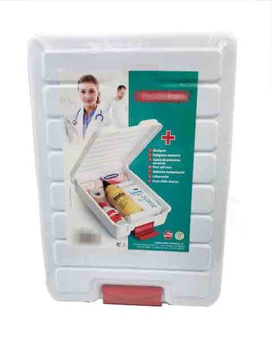 [825003] BOTIQUÍN VACÍO CAJA PARA PRIMEROS AUXILIOS 