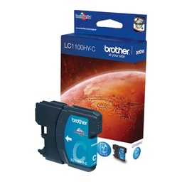 Brother  Cartucho De Tinta Ink-Jet Lc1100hyc Cian Alta Capacidad