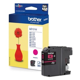 Brother  Cartucho De Tinta Ink-Jet Lc121m Magenta