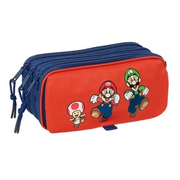 Portatodo Triple Big Super Mario "mamma Mia"
