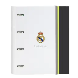 Carpeta De 4 Anillas 35mm Con Recambio Real Madrid – Equipación 25/26
