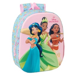 Mochila 3d Princesas Disney 3d
