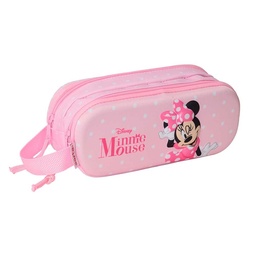 Portatodo Doble 3d Minnie Mouse 3d