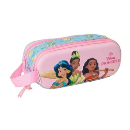 Portatodo Doble 3d Princesas Disney 3d