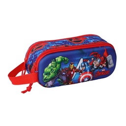 Portatodo Doble 3d Avengers 3d