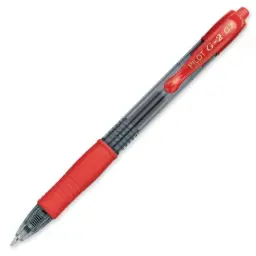 Bolígrafo Pilot G-2 Rojo