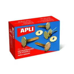 Encuaderna Apli Laton C/Ar.18mm 100ud