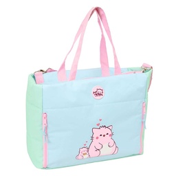 Bolso Con Bolsillo Para Portátil 14,1'' Pembe "the Pink Cat"
