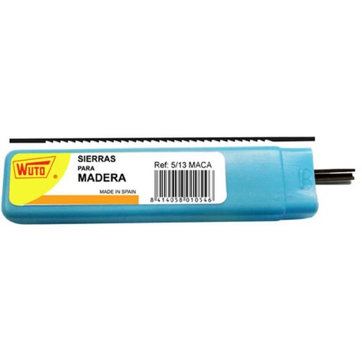 [649222] PELOS DE SEGUETA PARA MADERA Nº5 144 UNIDADES