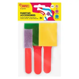 Pincel Esponja Grande Formas Diversas 3 Uds Jovi