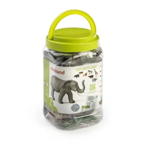 [826211] ANIMALES SELVA 7 UDS MINILAND