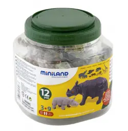 Animales Selva Con Crias Miniland