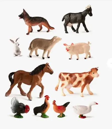 [826220] ANIMALES GRANJA 11UDS MINILAND