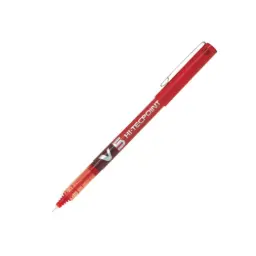 Bolígrafo Pilot V5 Rojo