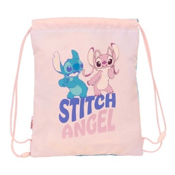 Saco Plano Junior Stitch "ohana"