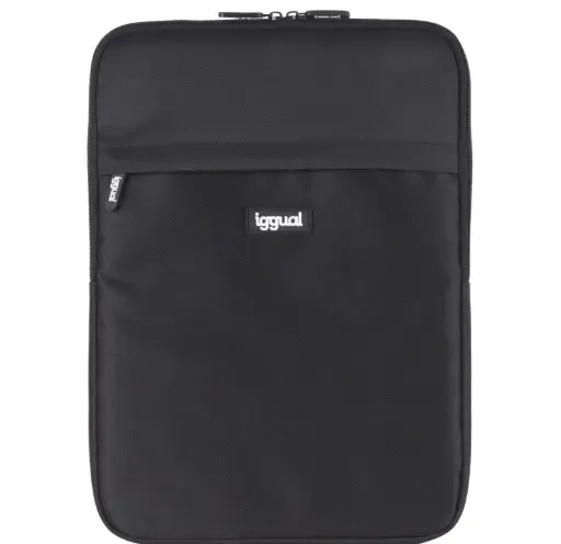 [827012] FUNDA PORTÁTIL 15,6" IGGUAL USE SLEEVE NEGRA 