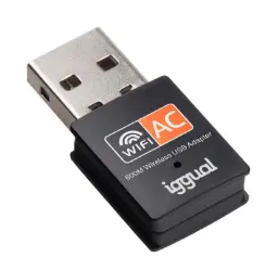Adaptador Usb Wifi Iggual 600 Mbps Dual 2.4g/5g
