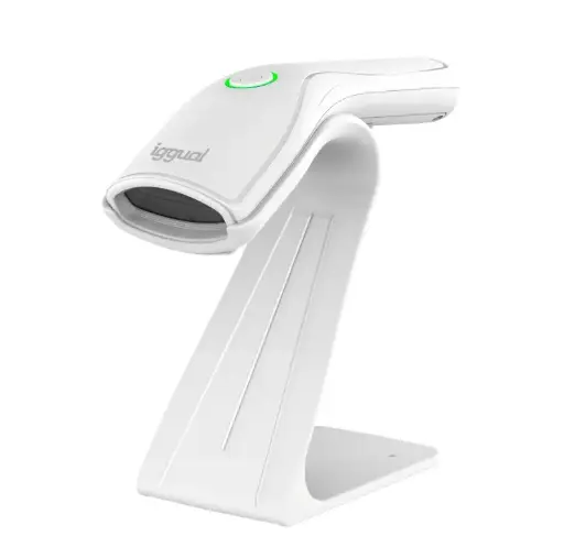 [827028] LECTOR DE CÓDIGO DE BARRAS 2D USB IGGUAL L2DUSB-B-AW BLANCO
