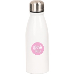 Botella Metalica 500ml Glowlab "amazing"