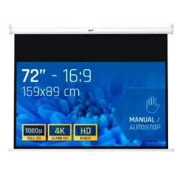 PANTALLA MANUAL 16:9 72" IGGUAL 159x89 CM