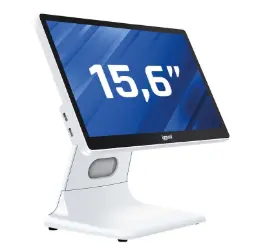 Tpv Aio 15,6" 16:9 Iggual N100 8gb+256gb W11 Pro Blanco
