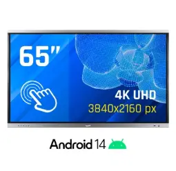 Pantalla Interactiva 65" 4k Iggual Orchid Android 14