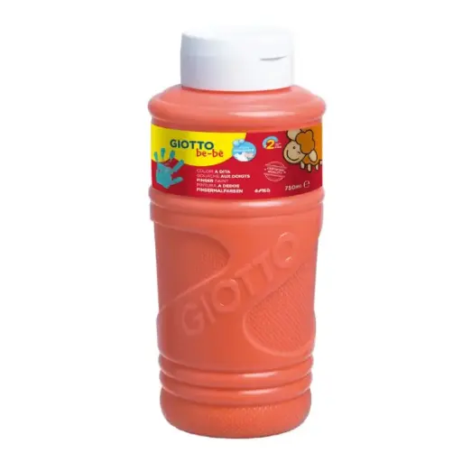 [826505] PINTURA GIOTTO DEDOS BE-BE 750ML NARANJA
