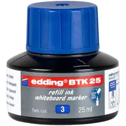Recambio Tinta Edding 25ml Rotulador Pizarra Azul