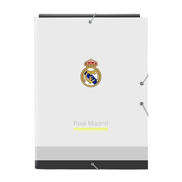 Carpeta Folio 3 Solapas Real Madrid Equipación 25/26